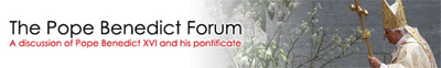 The Benedict Forum: an ongoing discussion of the pontificate of Pope Benedict XVI